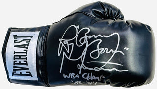 Ray Boom Boom Mancini Autographed Black Everlast Right Boxing Glove (Beckett)