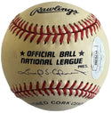 Hank Aaron Autographed Official National League Baseball (JSA)