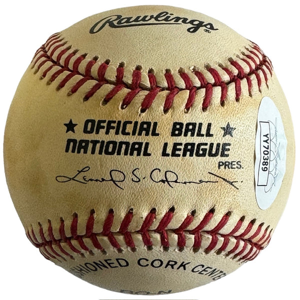 Willie Mays Autographed National League Baseball (JSA)