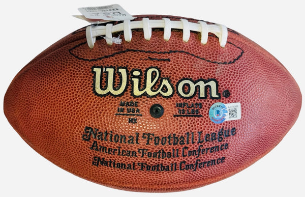 Joe Namath Autographed Official Wilson NFL Football (Beckett)