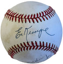 Ed Kranepool Art Shamsky Autographed Official National League Baseball