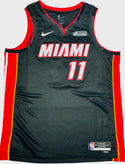 Jaime Jaquez Jr. Autographed Nike Heat Black Swingman Jersey (Beckett)