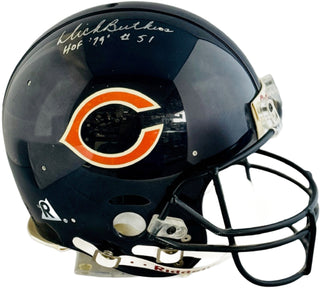 Dick Butkus Autographed Chicago Bears Full Size Authentic Helmet (JSA)