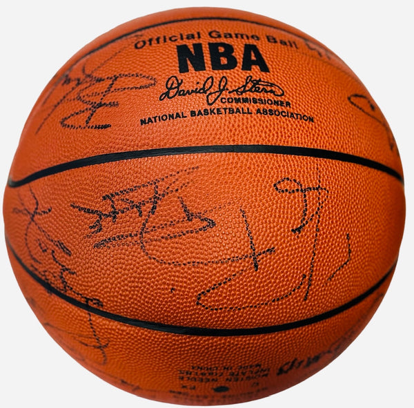 2004-05 Los Angeles Lakers Autographed Spalding Official Game Basketball (JSA)