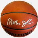 Magic Johnson Autographed Spalding Official All Surface Basketball (JSA)