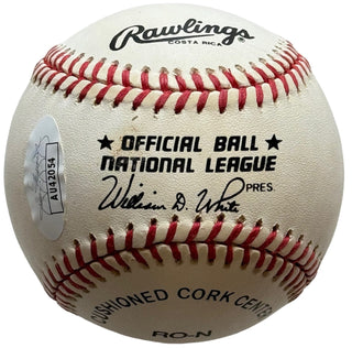 Mike Schmidt Autographed Official National League Baseball (JSA)