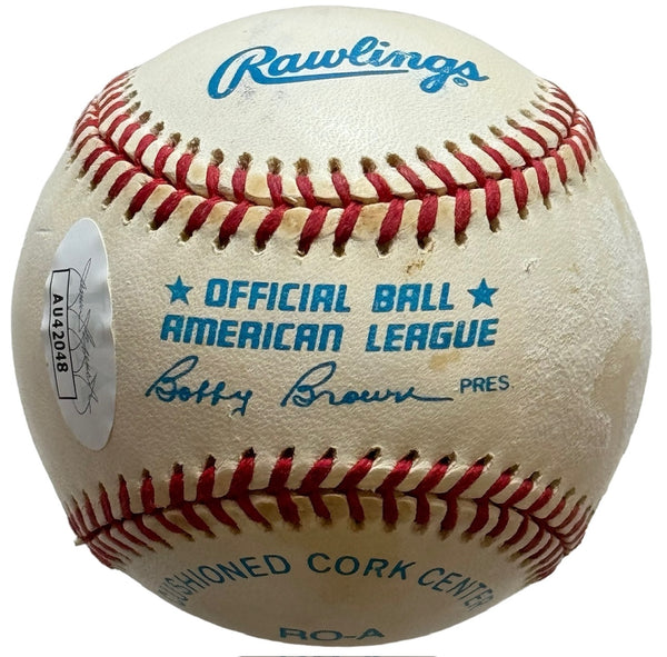 Frank Thomas Autographed Official American League Baseball (JSA)