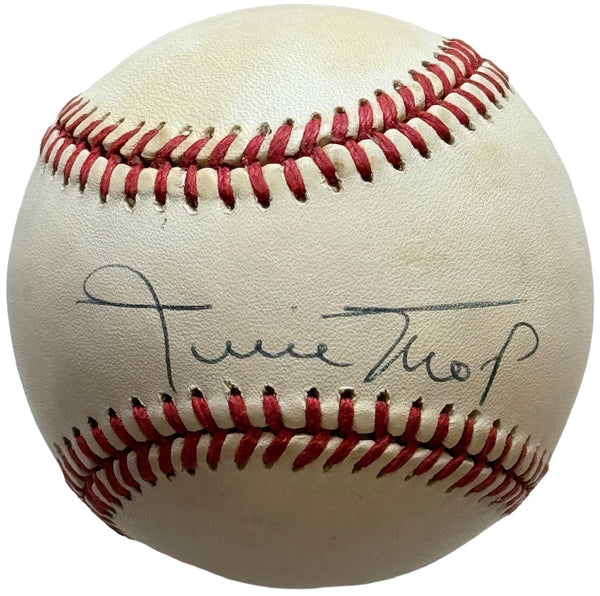 Willie Mays Autographed Official National League Baseball (JSA)