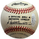 Willie Mays Autographed Official National League Baseball (JSA)