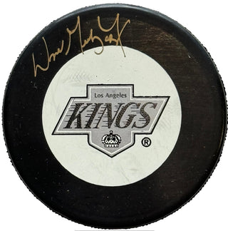 Wayne Gretzky Autographed Official Hockey Puck (JSA)