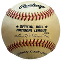 John Burkett Autographed Official National League Baseball