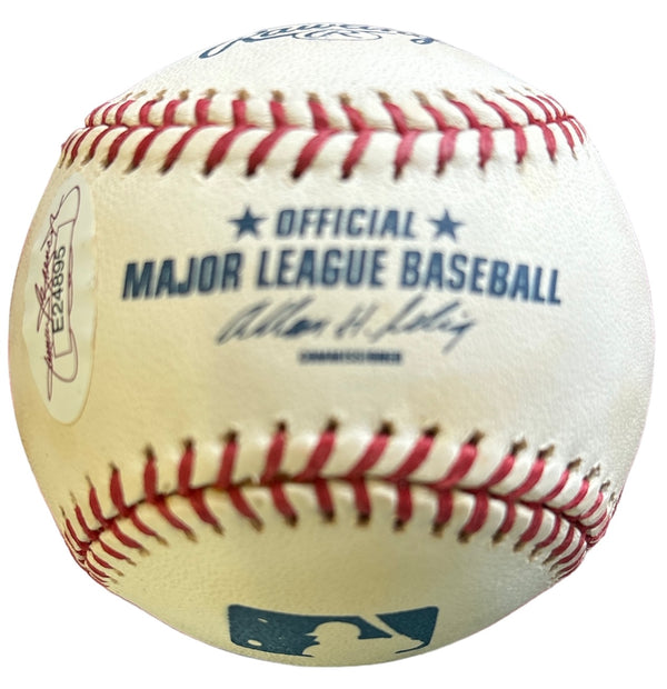 Ernie Harwell Autographed Official Major League Baseball (JSA)