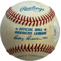 Rickey Henderson Autographed Official American League Baseball (JSA)