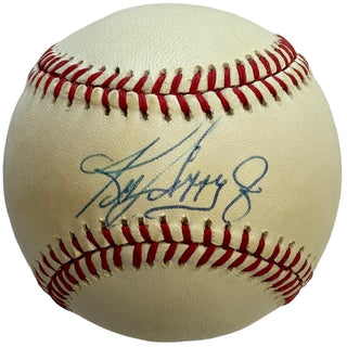 Ken Griffey Jr Autographed Official American League Baseball (JSA)