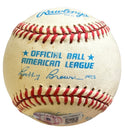 Jim Catfish Hunter Autographed Official American League Baseball (Beckett)