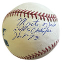 Monte Irvin Autographed Official Major League Baseball