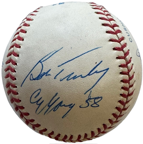 New York Yankees Cy Young Winners Autographed Official American League Baseball