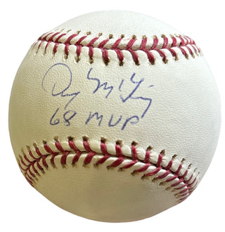 Denny McLain "68 MVP" Autographed Official Major League Baseball