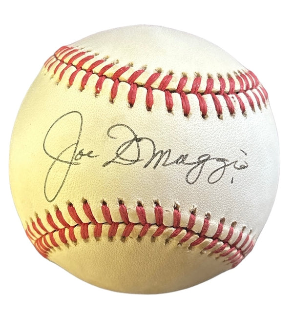 Joe DiMaggio Autographed Official American League Baseball (JSA)