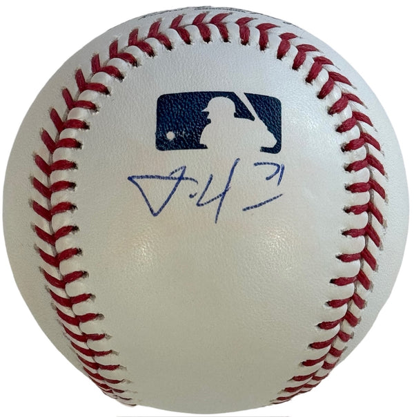 Josh Hader autographed Official Major League Baseball (JSA)