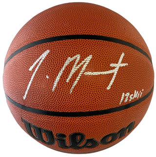 Ja Morant "12skii" Autographed Official Authentic Series Wilson Basketball (JSA)