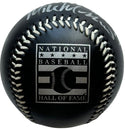 Mike Mussina Autographed Black Hall Of Fame Fotoball (JSA)