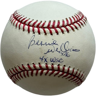 Bernie Williams Autographed Official Major League Baseball (JSA)