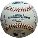 1977-78 New York Yankees Reunion Signed Official Major Baseball (JSA)