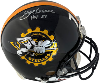 Joe Greene Autographed Steelers Full Size Helmet (JSA)