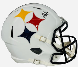 Minkah Fitzpatrick Autographed Steelers Lunar Speed Replica Full Size Helmet (Beckett)