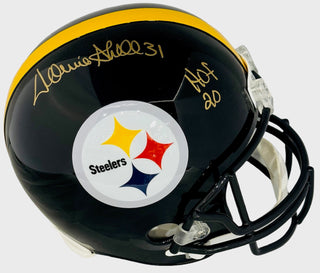 Donnie Shell Signed Replica Full Size Steelers Helmet (Schwartz Sports)