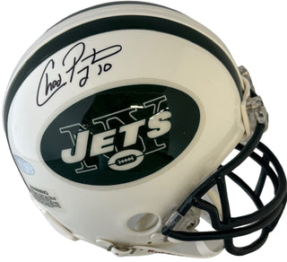 Chad Pennington Autographed Jets Mini Helmet (Steiner)