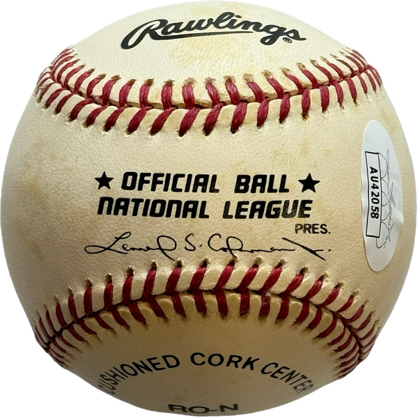 Stan Musial Autographed Official National League Baseball (JSA)