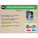 2023 Topps Heritage Baseball Hobby Box