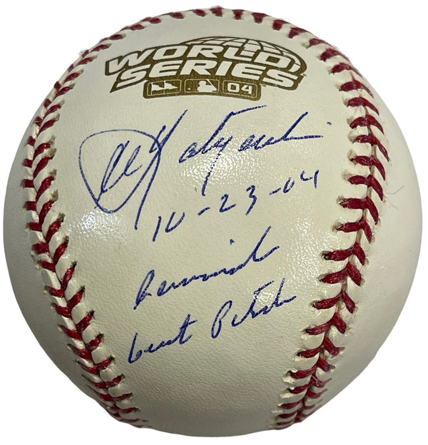 Carl Yastrzemski Autographed 2004 World Series Official Baseball