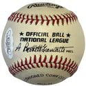 Carl Hubbell Autographed Official National League Baseball (JSA)