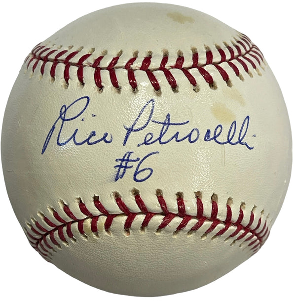 Rico Petrocelli Autographed Official Major League Baseball (Tristar/MLB)