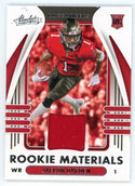 Jaelon Darden 2021 Panini Absolute Patch Relic Rookie Card #ARM-JDA