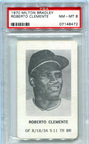 Roberto Clemente 1970 Milton Bradley PSA 8 Card