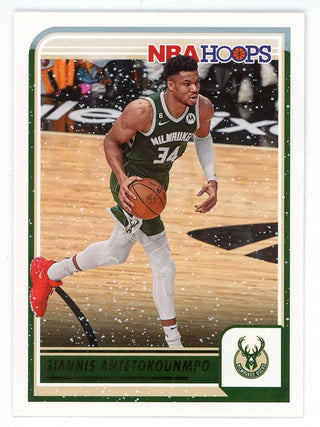 Giannis Antetokounmpo 2023-24 Panini Hoops Snow #147