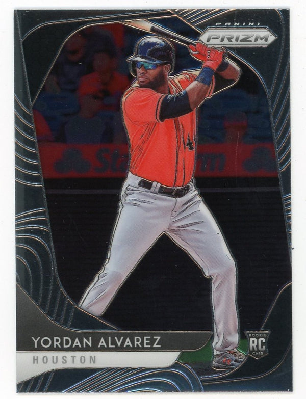 Yordan Alvarez 2020 Panini Silver Prizm #181 Card