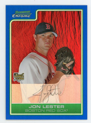 Jon Lester 2006 Topps Bowman Chrome Blue #BDP22 Card 143/199