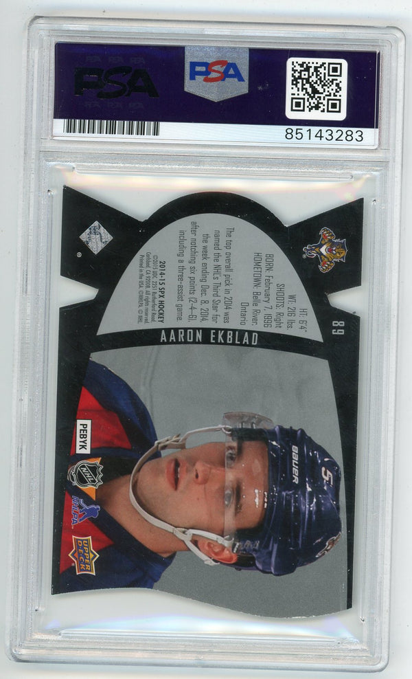 Aaron Ekblad Autographed 2014-15 Upper Deck SPX #89 PSA Authentic Auto