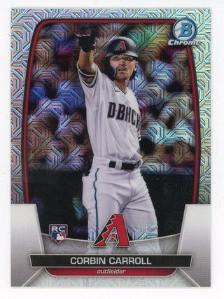 Corbin Carroll 2023 Topps Bowman Chrome Rookie Card #73