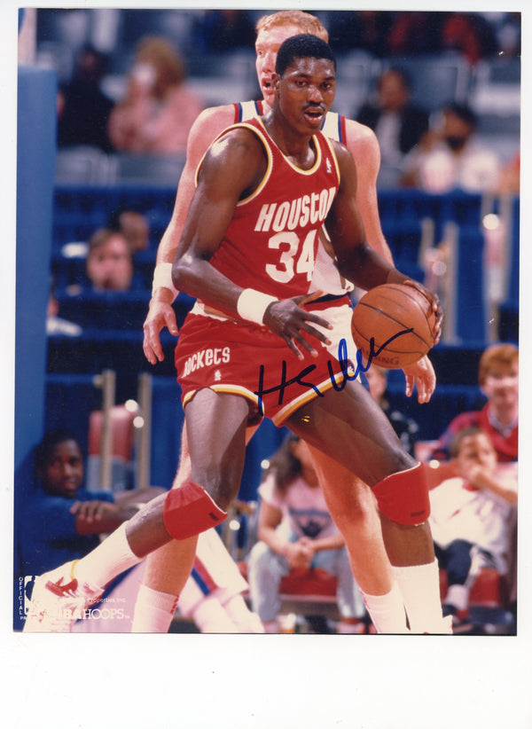 Hakeem Olajuwon Autographed 8x10 Photo