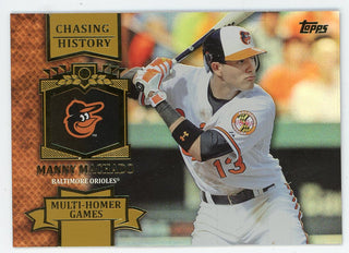 Manny Machado 2013 Chasing History Card #CH-93