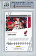 Tyler Herro Autographed 2019-20 Panini Chronicles Prestige Rookie Card #57 (BGS 10 Auto)