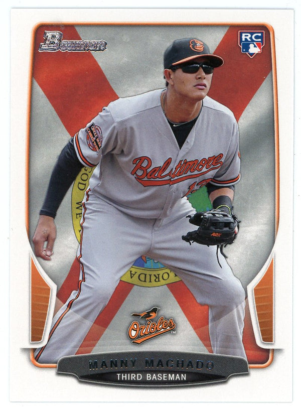 Manny Machado 2013 Topps Bowman Rookie Card Florida #215