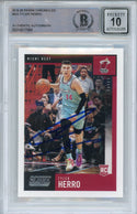 Tyler Herro Autographed 2019-20 Panini Chronicles Rookie Card #603 (BGS 10 Auto)