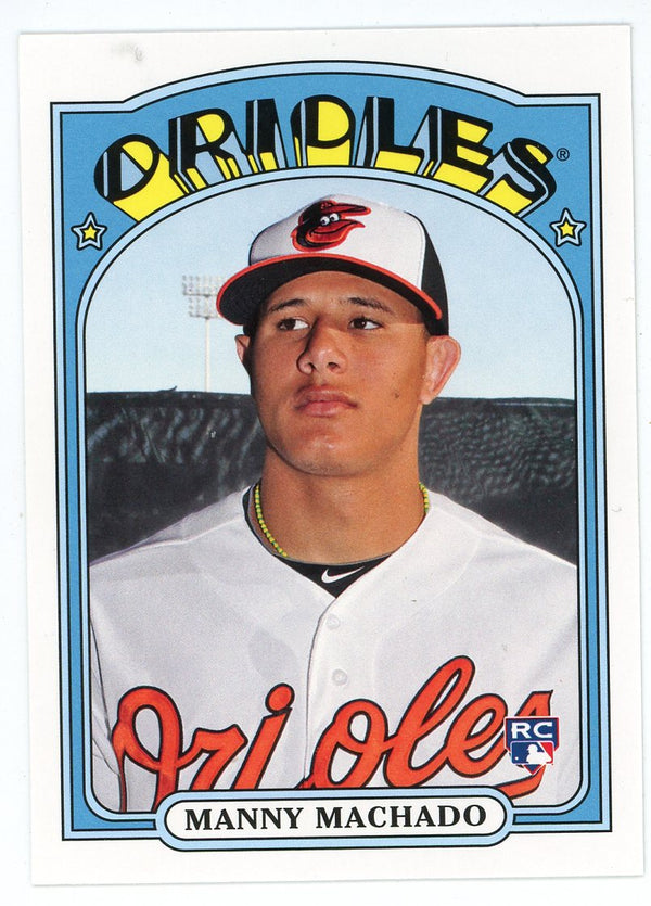 Manny Machado 2013 Topps Rookie Card #27